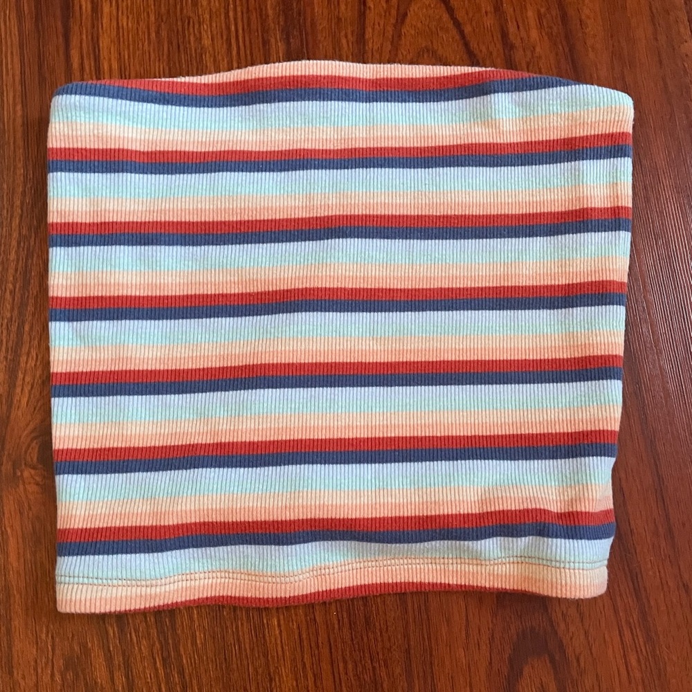 American eagle striped tube top
